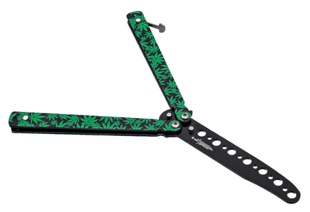 Motylek treningowy, ganja skin czarny