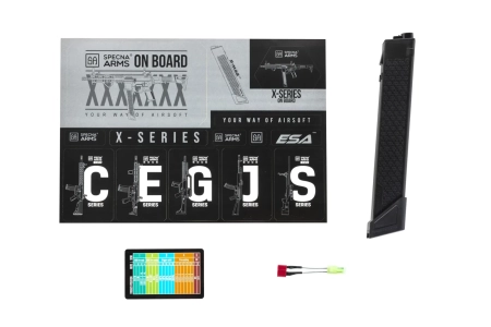 Karabinek ASG Specna Arms SA-FX01 FLEX™ HAL ETU™ 0.5J Czarny