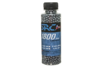 Kulki SRC 0.5g butelka 1800 sztuk Szare