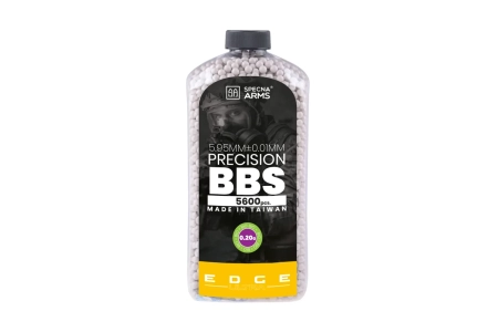 Kulki precyzyjne 0,20g Specna Arms EDGE ULTRA™ BIO - 5600 szt - białe - butelka