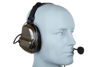 Zestaw słuchawkowy Tac-Sky WYS0142B Back Headband Headset  Foliage Green