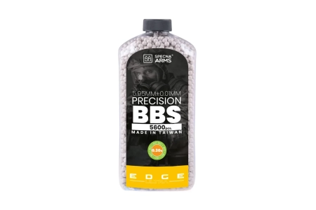 Kulki precyzyjne 0,30g Specna Arms EDGE ULTRA™ BIO - 5600 szt - białe - butelka