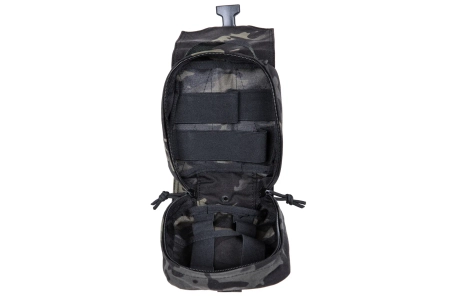 Apteczka zrywana z panelem Molle Wosport MC Black