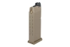 Magazynek green gas 20 kulek East Crane do replik typu Glock 19 MA016 Flat Dark Earth