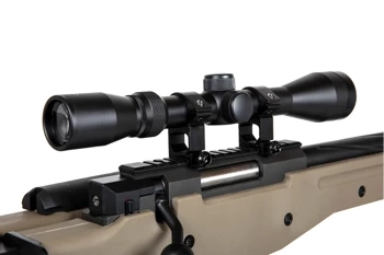 Replika karabinu snajperskiego Specna Arms SA-S14 EDGE™ z lunetą i dwójnogiem Tan
