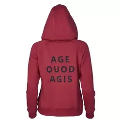 Bluza damska SUPER HOODIE -Beetroot Red