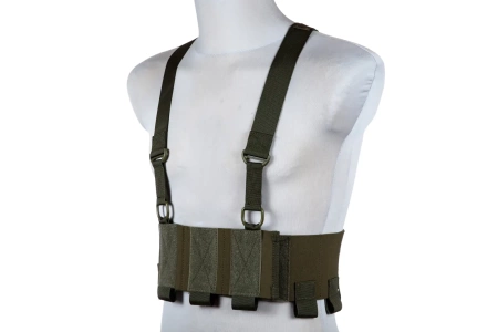 Kamizelka Low-Vis typu Chest Rig - Oliwkowy