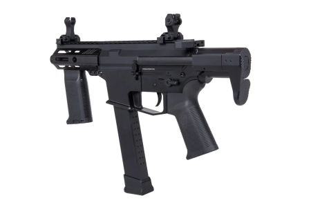 Replika pistoletu maszynowego Golden Eagle/EMG Angstadt Arms UDP-9 4'' Czarna