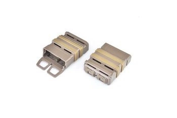 Dwie ładownice typu FAST na magazynki STANAG - Dark Earth