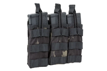 Potrójna ładownica typu Open na magazynki  M4/M16 Specna Arms Tactical MC Black
