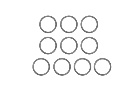 Zestaw podkładek Retro Arms do regulacji lufy zewnętrznej AR15 0.2 mm 10 szt.