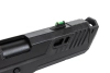 Pistolet ASG SRC Dark Viper DUAL POWER z magazynkiem green gas Czarny