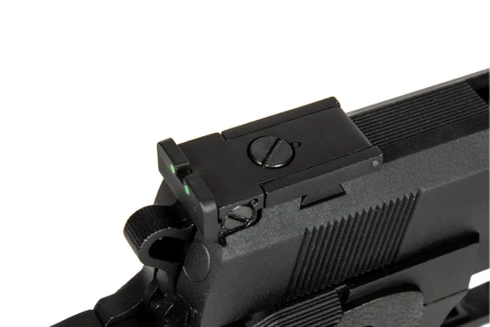 Replika pistoletu ELITE MK I 5.1"  CO2 - Czarny