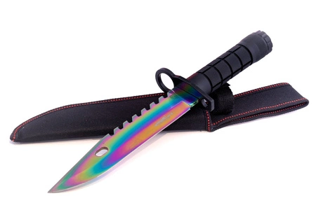 Nóż bagnet M9 Rainbow Fade