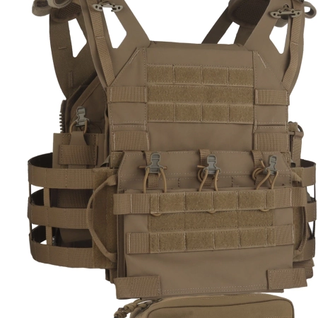 Kamizelka typu Plate Carrier Wosport VE-106 Coyote Brown