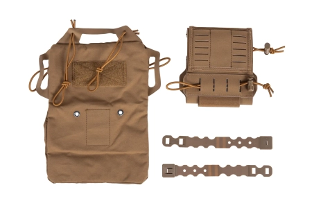 Taktyczna apteczka zrywana z panelem Molle Wosport Coyote Brown