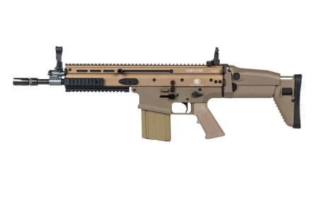 Karabinek szturmowy ASG Cybergun x FN HERSTAL SCAR-H CQC Tan
