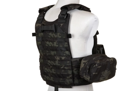 Kamizelka Plate Carrier Emerson Gear 6094A Style z zestawem ładownic MC Black