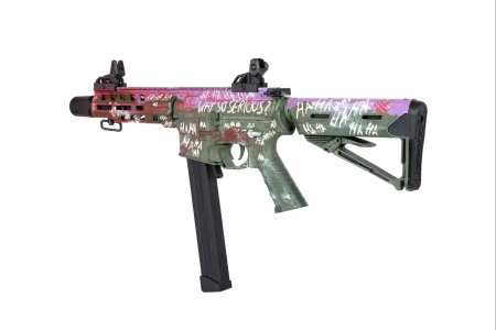 Replika pistoletu maszynowego SR4 FALCON-W - Joker Custom