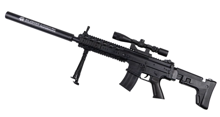 Replika sprężynowa karabinu SCAR-L - czarny
