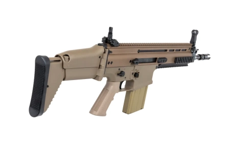 Karabinek szturmowy ASG Cybergun x FN HERSTAL SCAR-H CQC Tan