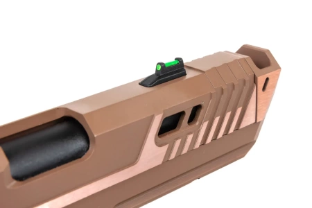Pistolet ASG SRC Sahara Viper DUAL POWER z walizką transportową i magazynkiem green gas Flat Dark Earth