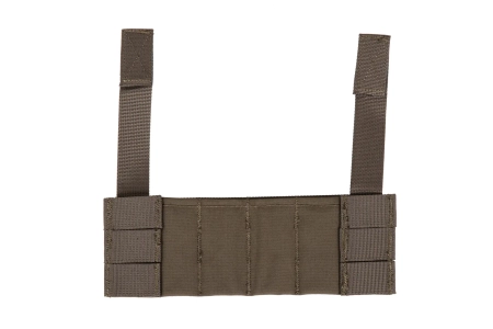 Dodatkowy panel Molle do kamizelek typu Chest Rig Wosport Ranger Green