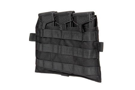 Potrójna ładownica shingle do kamizelki Rush 2.0 - czarna