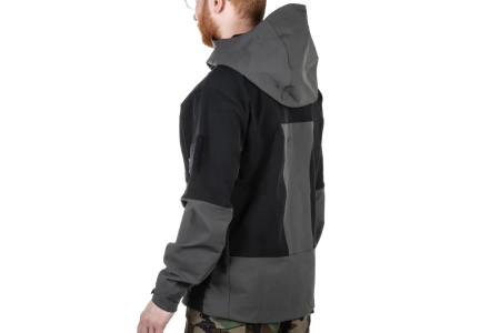 Kurtka Softshell Emerson Gear Blue Label "Spinosaurus" Szara