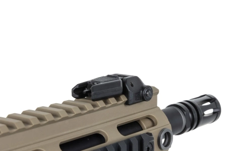 Karabinek ASG Specna Arms SA-F05-RL FLEX™ Light Ops Stock/ New Receiver HAL ETU™ Gen. 2 Half-Tan