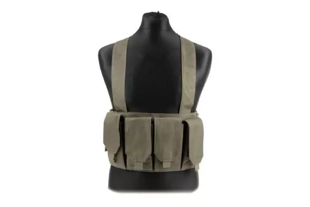 Kamizelka taktyczna typu Chest Rig - oliwkowa