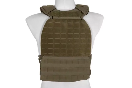 Kamizelka taktyczna typu plate carrier molle/laser-cut - oliwkowa