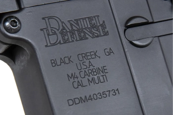 Karabinek ASG Specna Arms Daniel Defense® MK18 SA-P26 Prime™ Aster II ETU z silnikiem bezszczotkowym Czarny