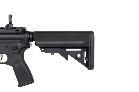 Karabinek ASG Specna Arms RRA SA-E25 HAL ETU™ Czarny z pomarańczowym urządzeniem wylotowym