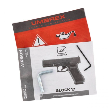 Pistolet wiatrówka Glock 17 gen 5 MOS 4,5mm diabolo
