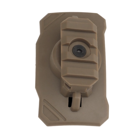 Uniwersalny montaż latarki na hełm Wosport Tan