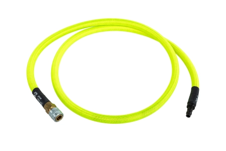 Wąż HPA EPeS Mk. IV S&F z oplotem 115 cm Zielony