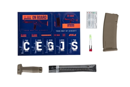 Karabinek ASG Specna Arms SA-F12 FLEX™ GATE X-ASR Gen.2 Half-Tan