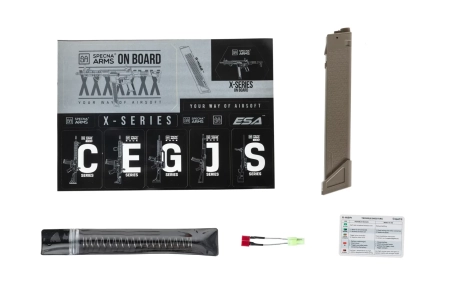 Karabinek ASG Specna Arms SA-FX01 FLEX™ GATE X-ASR Gen.2 Half-Tan