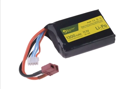 Akumulator LiPo 11,1V 1300mAh 20/40C; rozmiar baterii AN/PEQ - T-Connect (Deans)