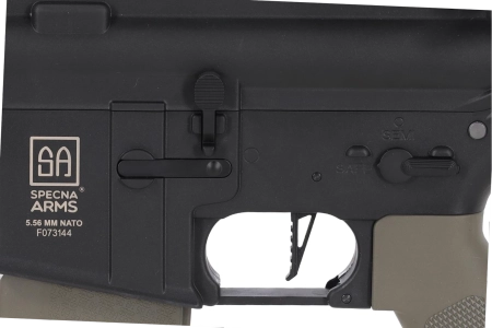 Karabinek ASG Specna Arms SA-F03 FLEX™ Light Ops Stock HAL ETU Gen.2 Oliwkowy