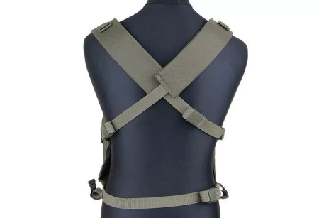 Kamizelka taktyczna typu Chest Rig - oliwkowa