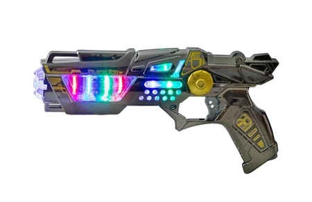 Replika dźwiękowa blastera - złoty