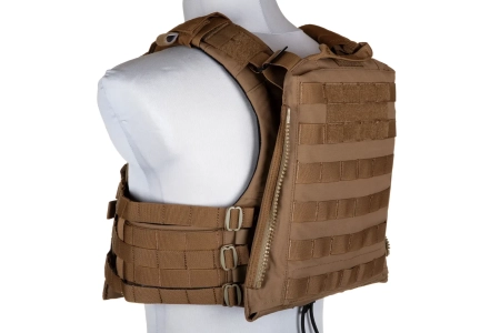Kamizelka taktyczna Plate Carrier Trias PRIMAL GEAR Coyote Brown