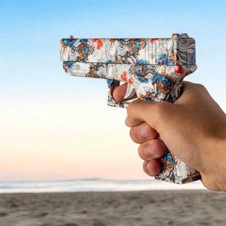 Pistolet sprężynowy na żelowe kulki G17 - dino