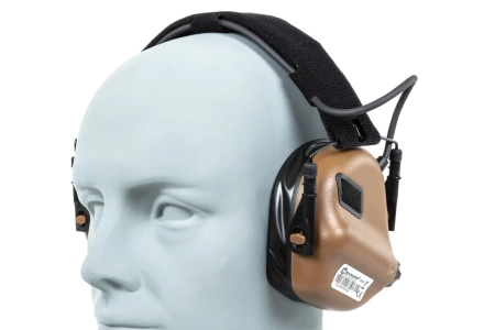 Aktywne ochronniki słuchu Earmor M31 Plus Coyote Brown