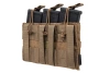Potrójna ładownica typu Open na magazynki typu M4/M16 Emerson Gear Coyote Brown