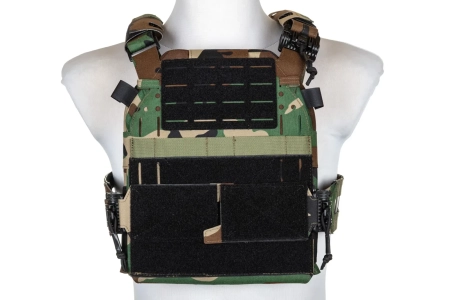 Kamizelka Taktyczna typu Plate Carrier Specna Arms Tactical QR III Woodland