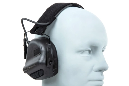 Aktywne ochronniki słuchu Earmor M31 Plus Czarne