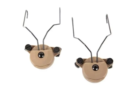 Adapter zestawu typu MSA na hełm - dark earth